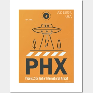 PHX Phoenix airport Posters and Art